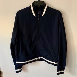 Gap Navy Blue Varsity Jacket